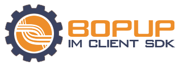Bopup IM Client SDK Screenshot