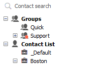 Accessing Contact List